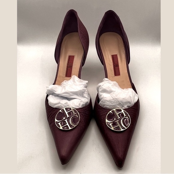 🥳 HOST PICK 🥳 CAROLINA HERRERA LEATHER D’ORSAY PUMPS - Picture 13 of 13